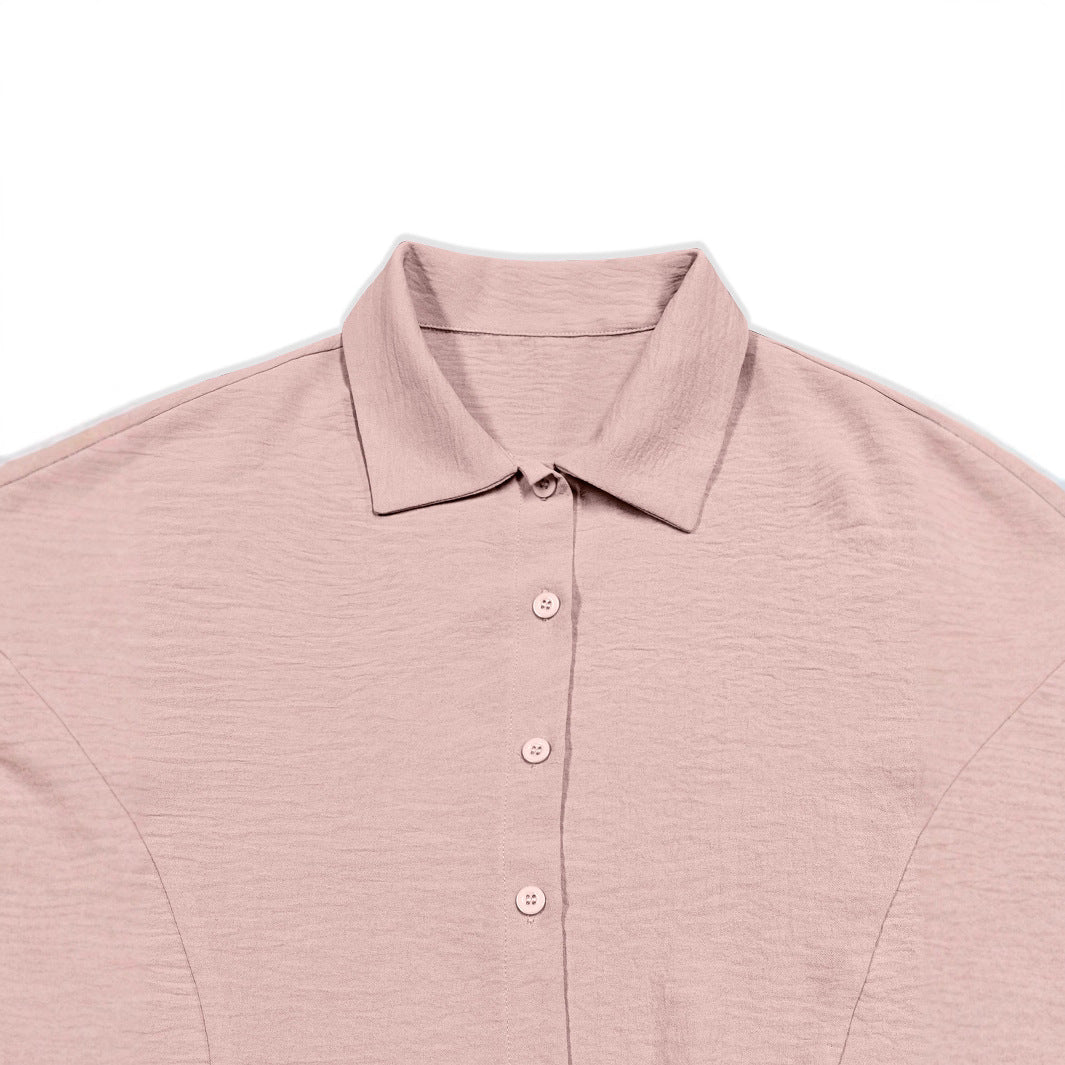 Damen Trendige Bluse mit lässigem Schnitt und praktischen Eingrifftaschen R&B