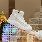 Damen Komfortable Winterstiefel mit wasserabweisendem Obermaterial und elastischem Einstieg R&B