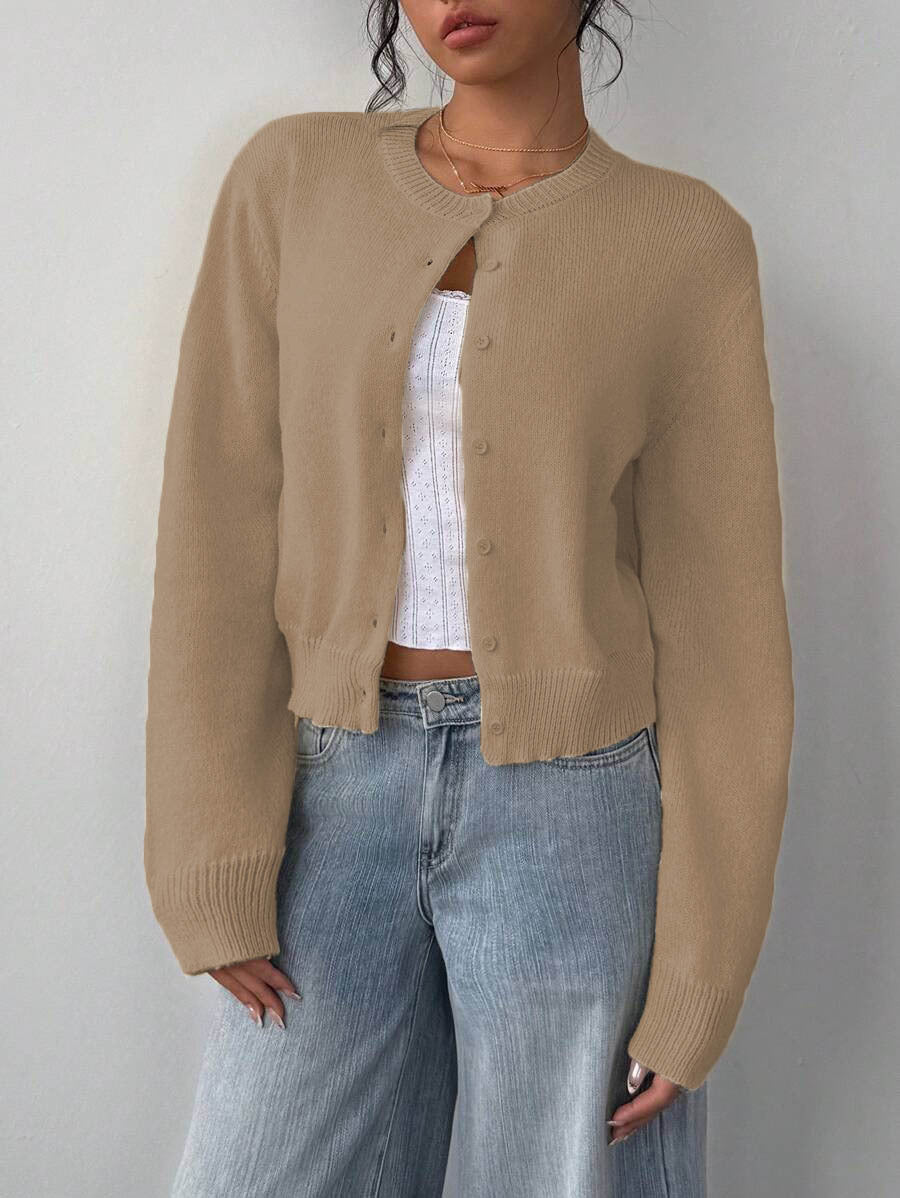 Damen Strickjacke im Oversized-Stil R&B