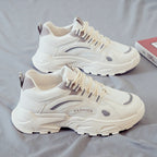 Damen stylische Sneakers mit dämpfender Sohle und atmungsaktivem Obermaterial