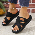 Damen Atmungsaktive Freizeitsandalen mit verstellbarem Riemendesign R&B
