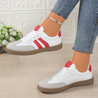 Damen Sportliche Sneakers mit eleganten Metallic-Details R&B