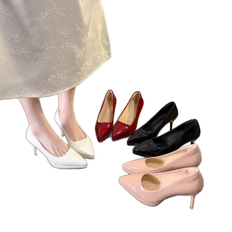 Damen elegante spitze Pumps R&B