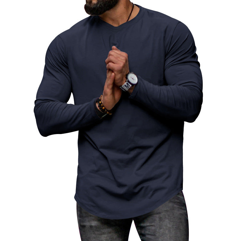 Herren langärmeliges Sportshirt mit innovativer atmungsaktiver Technologie R&B