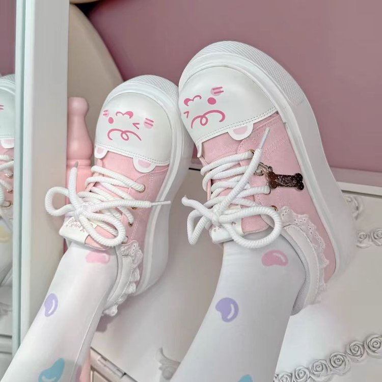 Damen Sneakers mit verspieltem Tiermotiv und bequemer Sohle R&B