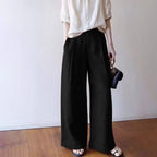 Damen Weite Leinenhose R&B