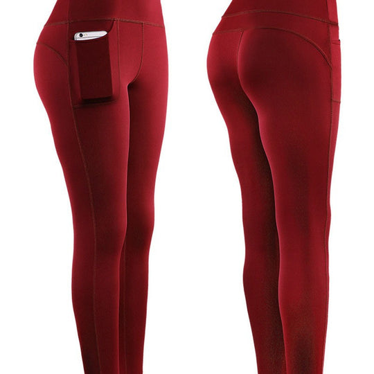 Damen Hochleistungs-Leggings mit praktischen Seitentaschen R&B