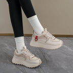 Damen sportliche Sneakers mit innovativem Dämpfungssystem und rutschfester Sohle R&B