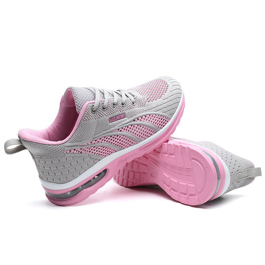 Damen Sportliche Lauf-Sneaker mit atmungsaktivem Mesh-Obermaterial R&B