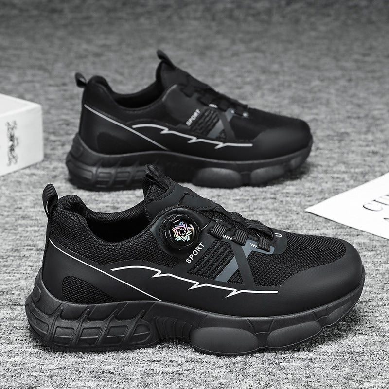 Herren Sportliche Laufschuhe mit innovativem Schnellschnürsystem und stoßdämpfender Sohle R&B