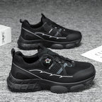 Herren Sportliche Laufschuhe mit innovativem Schnellschnürsystem und stoßdämpfender Sohle