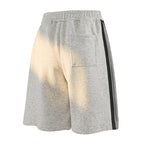 Damen Sportliche Shorts mit elastischem Bund und gestreiftem Design