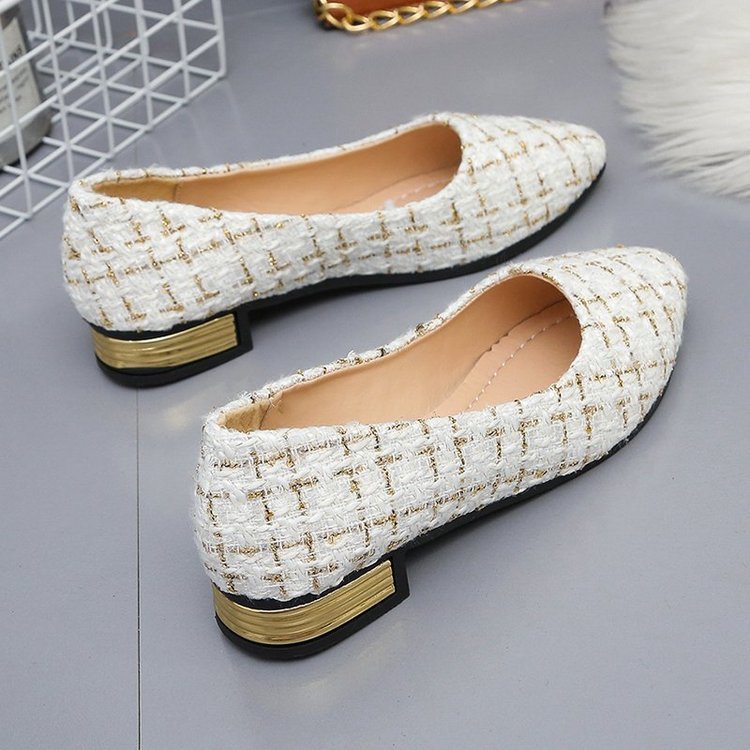Damen elegante Ballerinas mit modischem Flachabsatz und farbenfrohem Obermaterial R&B