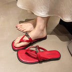 Damen Flip-Flops mit elegantem Schmuckdetail R&B
