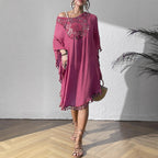 Damen Zweiteiler Strickensemble mit raffiniertem Schnitt R&B