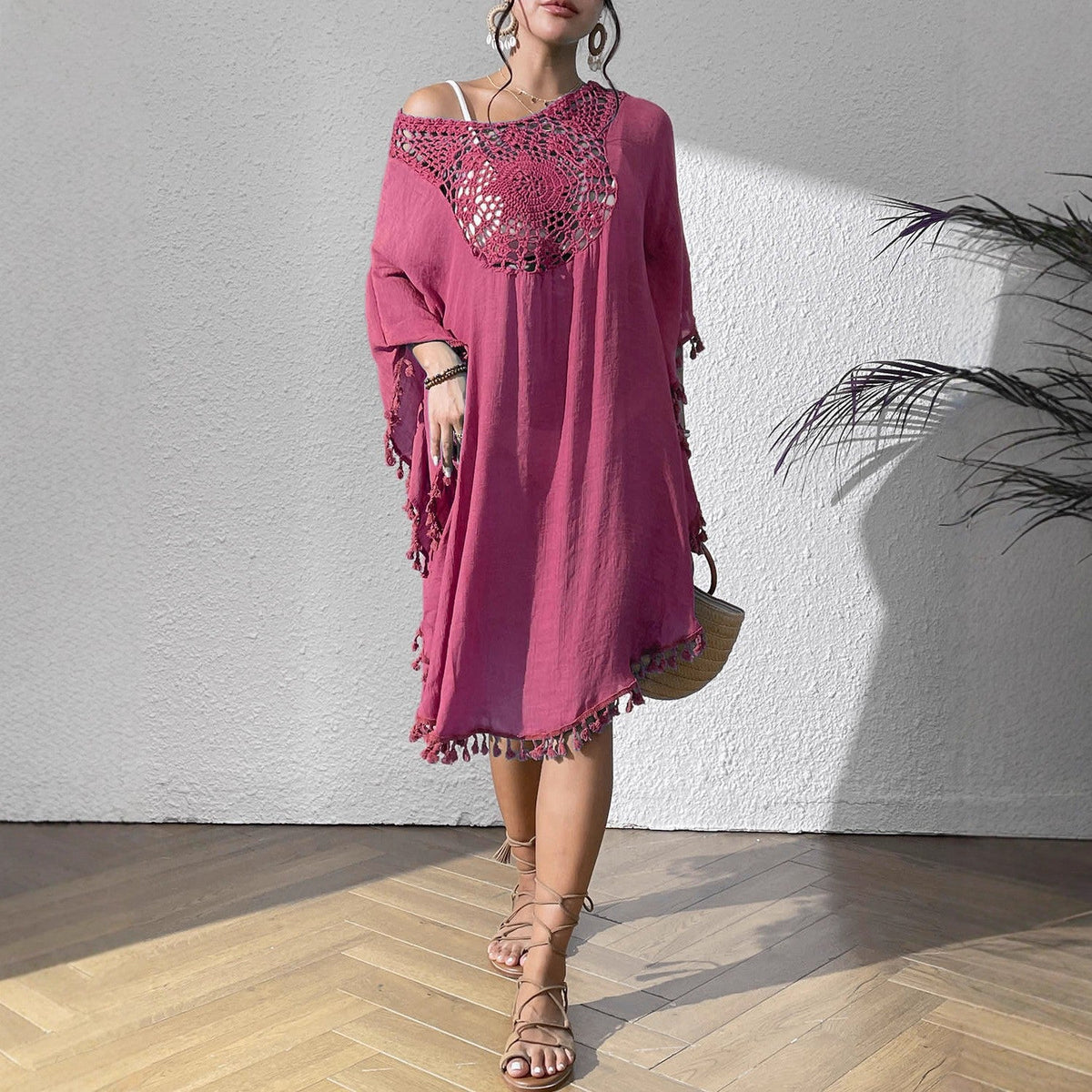 Damen Zweiteiler Strickensemble mit raffiniertem Schnitt R&B