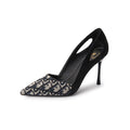 Damen Slingback High Heels mit elegantem spitzen Design und hochwertiger Materialkombination