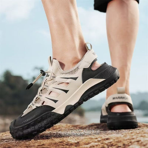 Damen Sportliche Outdoor-Sandalen mit atembraumsaktivem Obermaterial und rutschfester Sohle R&B