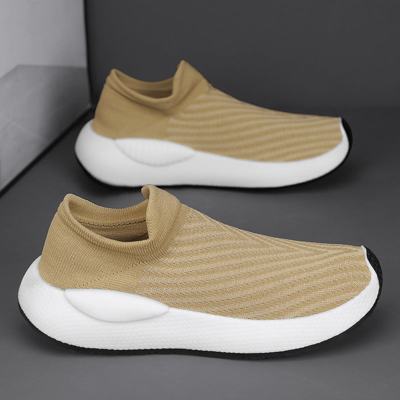 Damen Slip-On Sportsneakers mit rutschfester Sohle und atmungsaktivem Design R&B