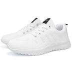 Damen Leichte und atmungsaktive Sport Sneakers mit flexibler Laufsohle