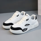 Damen modische Sneakers mit erhöhtem Sohlenprofil und sportivem Design R&B