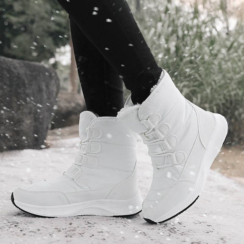 Damen Gefütterte Winterboots mit rutschfester Sohle und schnelltrocknender Oberflächenbeschichtung R&B