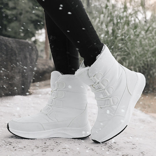 Damen Gefütterte Winterboots mit rutschfester Sohle und schnelltrocknender Oberflächenbeschichtung R&B
