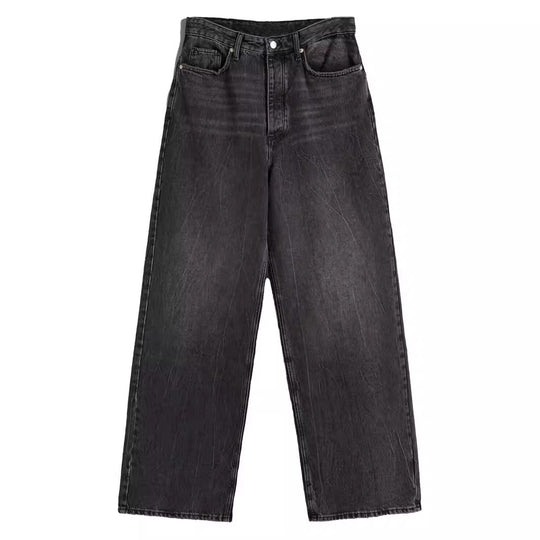 Damen Weite Jeans im Vintage-Stil