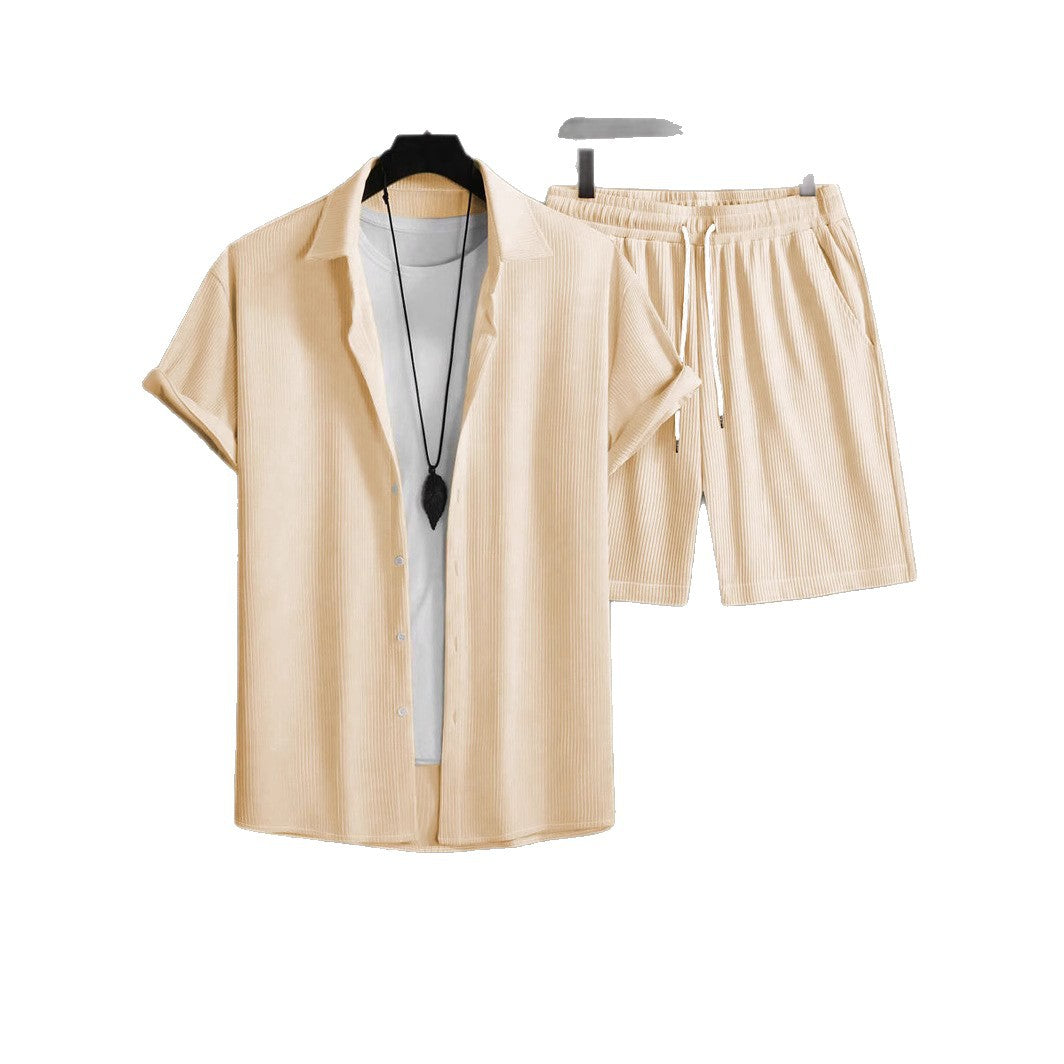 Damen lässiges Freizeit-Set mit strukturiertem Design