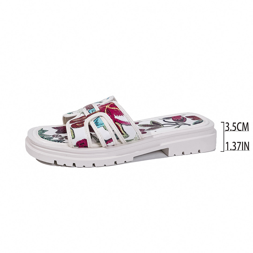 Damen Bequeme Badeschlappen mit modischem Design R&B