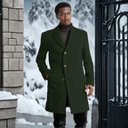 Herren eleganter Langmantel R&B