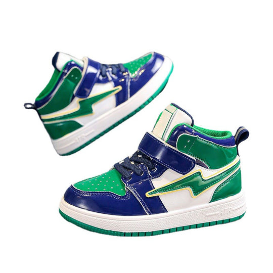 Damen Hohe Sneakers mit verstellbarem Klettverschluss und sportlichem Design R&B