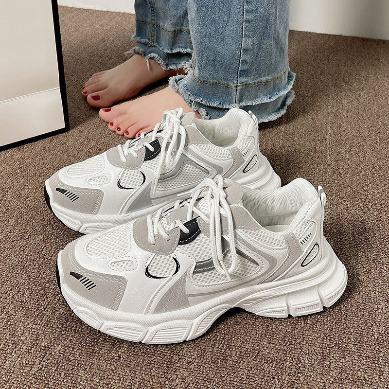 Damen Sportliche Lauf Sneakers mit atmungsaktivem Obermaterial und dämpfender Sohle R&B