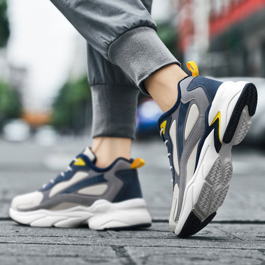 Damen Sportliche Fitness-Sneaker mit dämpfender Sohle und rutschfestem Profil R&B