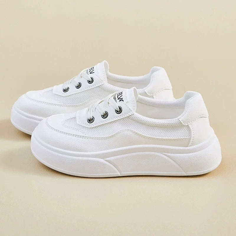Damen Modische Chunky Sneaker mit atmungsaktivem Obermaterial und komfortabler Sohle