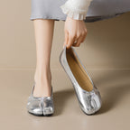Damen Ballerinas mit komfortabler Passform und schickem Schnürdetail