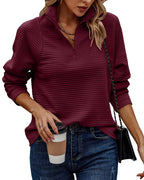 Damen Fleece Pullover R&B
