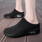 Damen Bequeme Slip-On Clogs mit Luftpolsterung und atmungsaktivem Obermaterial