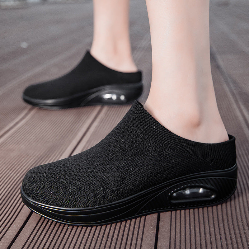 Damen Bequeme Slip-On Clogs mit Luftpolsterung und atmungsaktivem Obermaterial