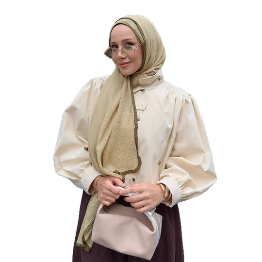 Damen modische kurze Jacke mit voluminösen Ärmeln R&B