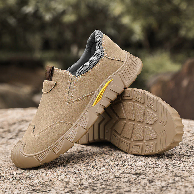 Damen Bequeme Slip-On Sneaker mit atmungsaktiver Innensohle R&B
