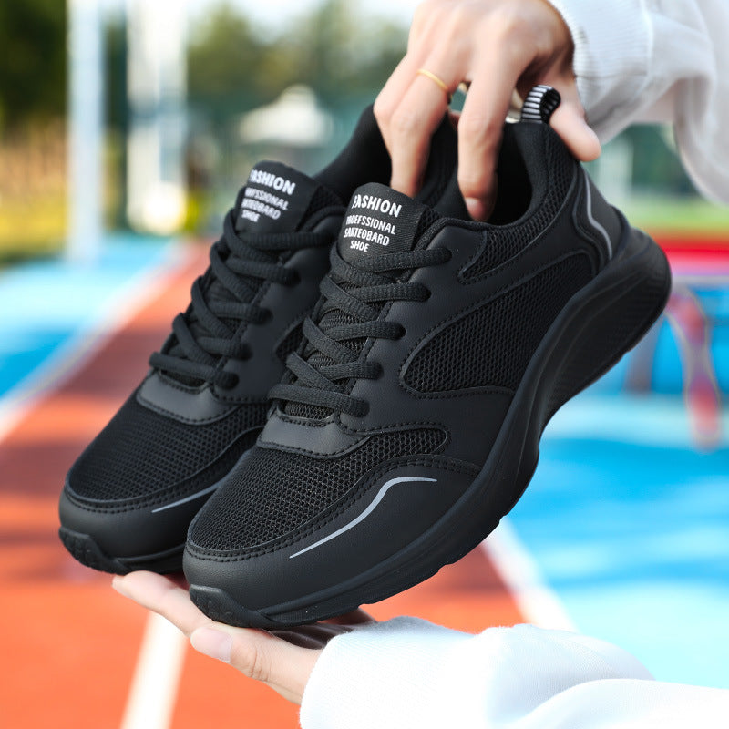 Damen Lauf-Sneaker mit atmungsaktiver Mesh-Oberfläche und stoßdämpfendem Fußbett R&B