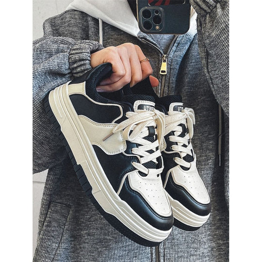 Damen Sportliche Sneaker mit atmungsaktiver Mesh-Oberfläche und dämpfender Sohle R&B