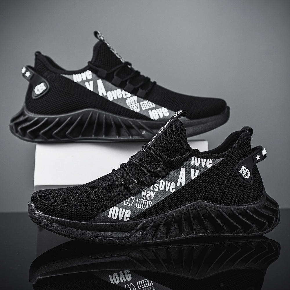 Damen Performance Sneakers mit atmungsaktivem Mesh-Obermaterial und rutschfester Laufsohle R&B