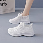 Damen Atmungsaktive Freizeitsneaker mit flexibler Sohle und modernem Design R&B