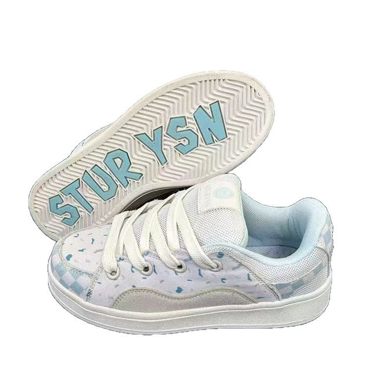 Damen Sportliche Sneaker mit verspieltem Design und rutschfester Sohle
