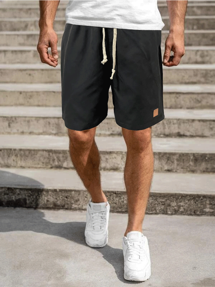 Herren Sportliche Freizeithorts mit elastischem Bund und praktischen Seitentaschen R&B