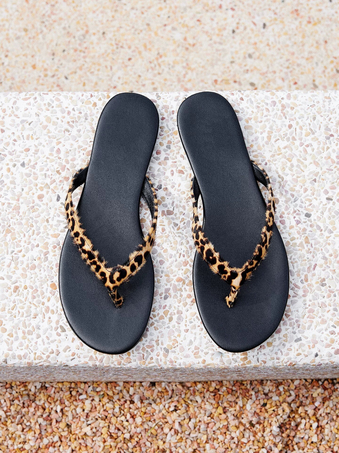Damen Minimalistische Zehentrenner Sandalen R&B