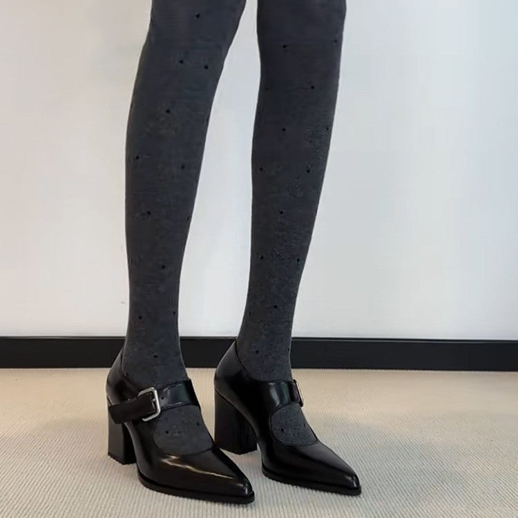 Damen Slingback-Pumps mit elegantem Schnallen-Detail R&B