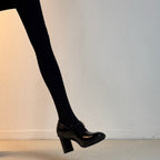 Damen elegante Mary Jane Pumps mit geschmeidigem Leder und trendy Riemchen R&B